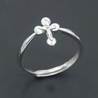 Real Silver 925 Wedding Engagement Rings Vintage Jewelry For Bridal